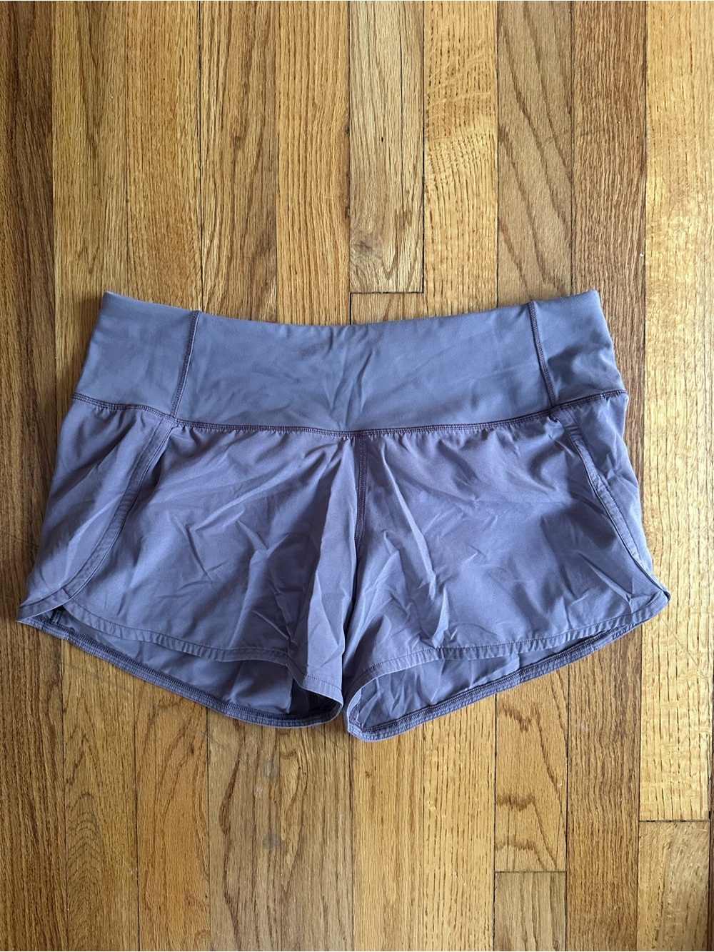 lululemon athletica Lavender Athletic Shorts Size Large